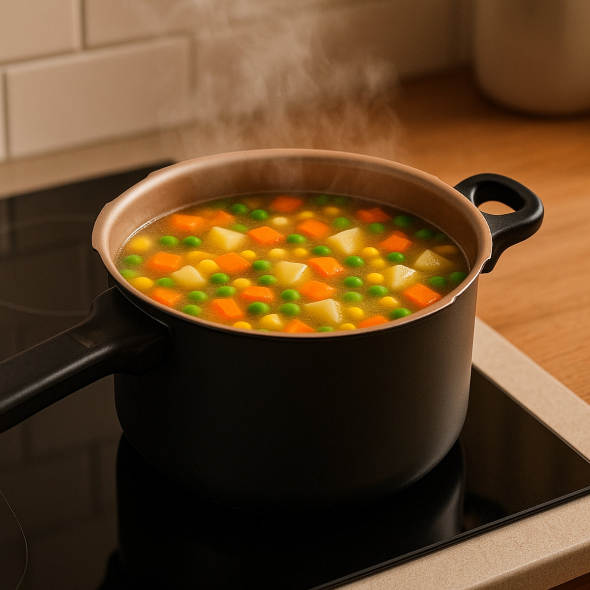 Panela De Pressão 4,5 Litros Antiaderente Fechamento Externo