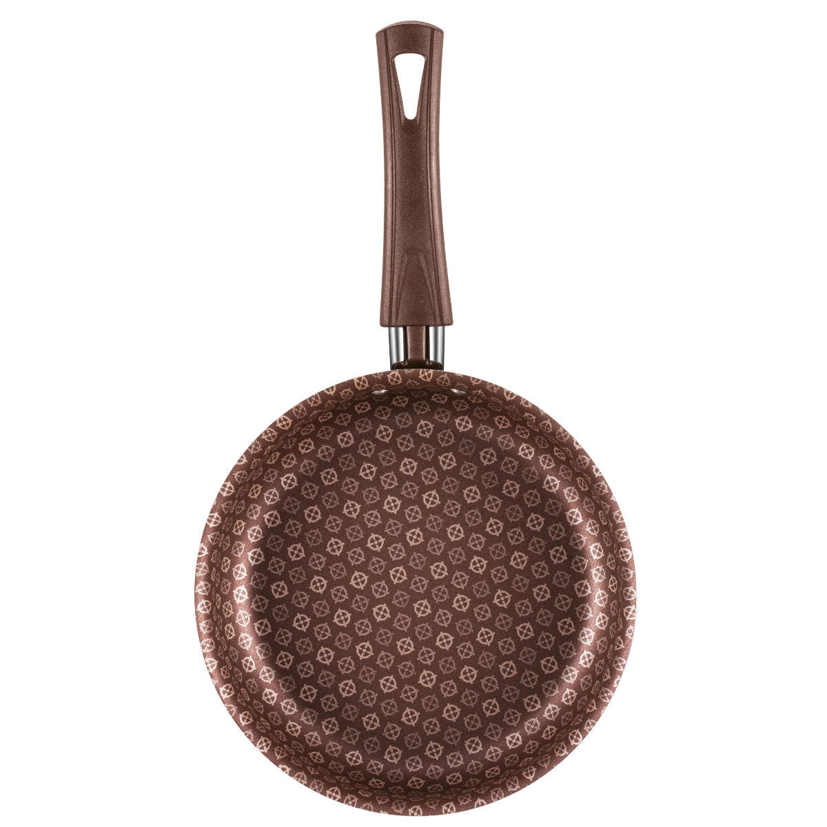 Conjunto Panelas Antiaderente 10 Peças Prime Alumínio - Marrom Escuro