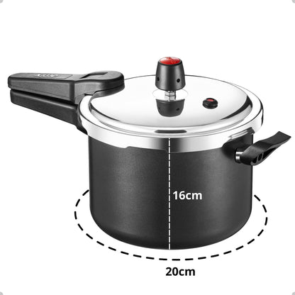 Panela De Pressão 4,5 Litros Antiaderente Fechamento Externo